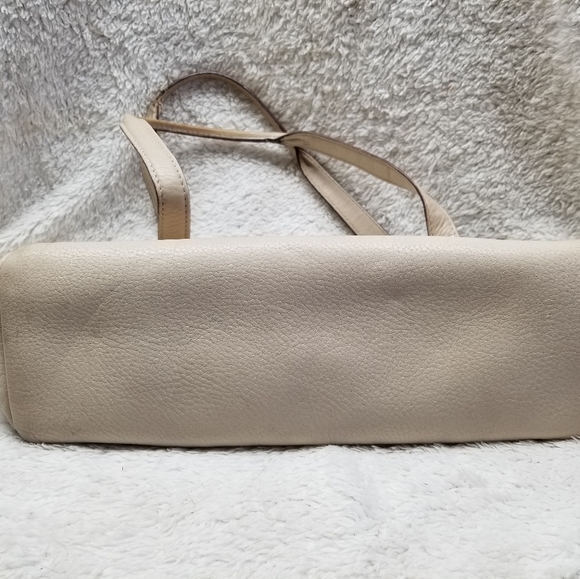 Fossil Cream leather shoulder bag - Picture 4 of 16